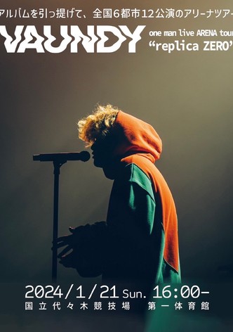 Vaundy one man live ARENA tour "replica ZERO"