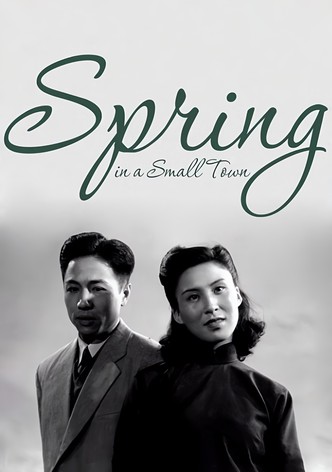 Frühling in einer kleinen Stadt