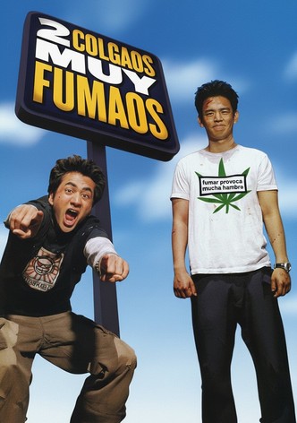 Dos colgaos muy fumaos