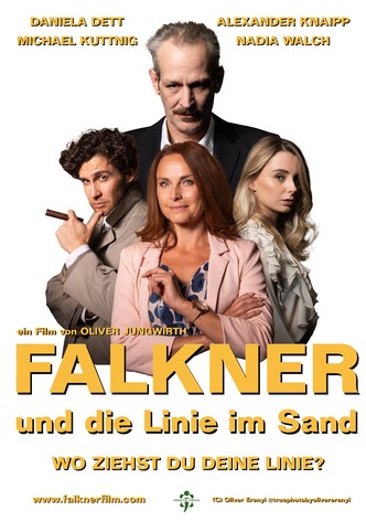Falkner und die Linie im Sand