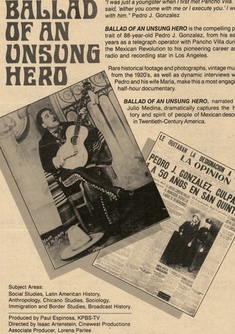 Ballad of an Unsung Hero