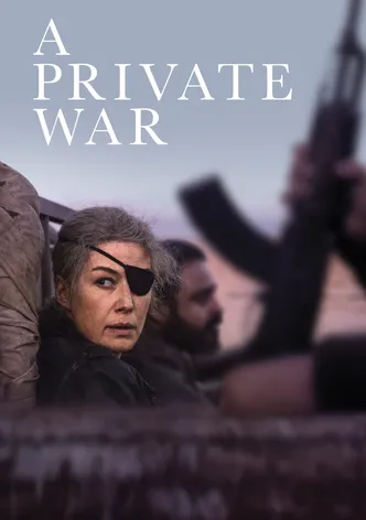 A Private War poster