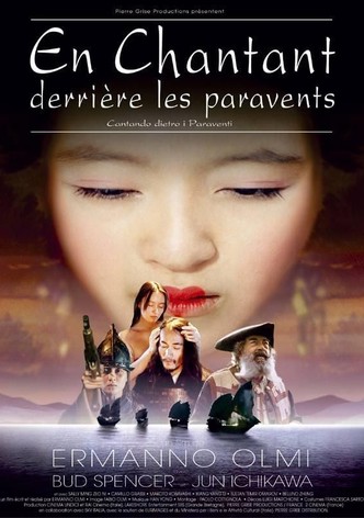 En chantant derrière les paravents