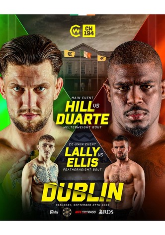 Cage Warriors 194: Duarte vs. Hill
