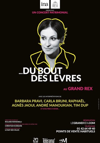 Immortelle Barbara - « …Du bout des lèvres » au Grand Rex à Paris