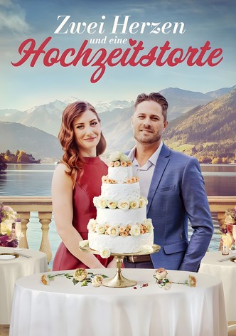 Zwei Herzen und eine Hochzeitstorte