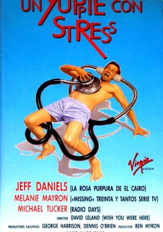 Un yuppie con estrés