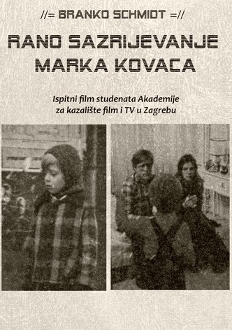 Early Maturation of Marko Kovac