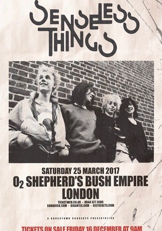 Senseless Things: Live at Shepherd's Bush Empire!