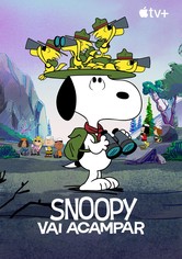 Snoopy Vai Acampar