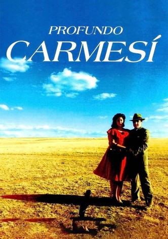 Profundo carmesí