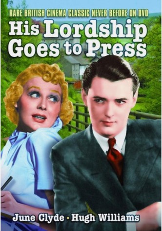 His Lordship Goes to Press