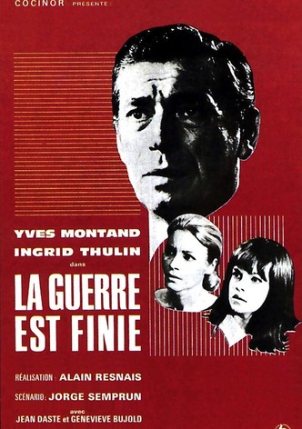La guerre est finie