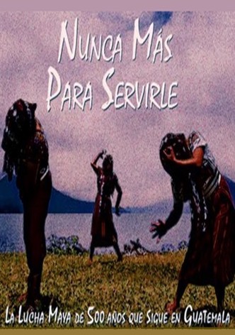 Nunca más para servirle