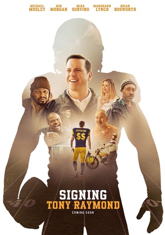 Signing Tony Raymond