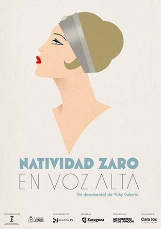 Natividad Zaro. En voz alta