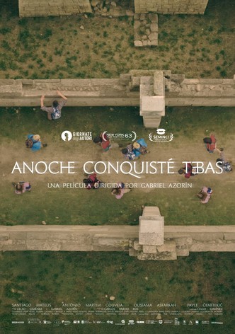 Onte á noite conquistei Tebas