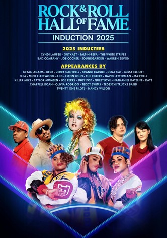 2025 Rock & Roll Hall of Fame Induction Ceremony