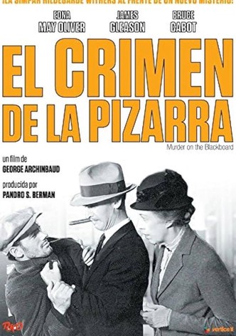 El crimen de la pizarra