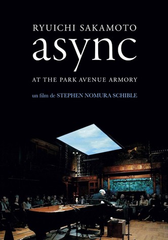Ryuichi Sakamoto: async At The Park Avenue Armory