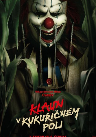Klaun v kukuřičném poli