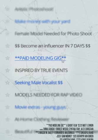 **PAID MODELING GIG**