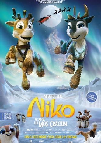 Micuțul ren Niko și sania lui Moș Crăciun