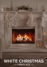 White Christmas Fireplace