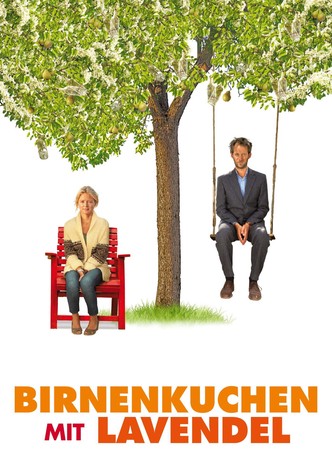 Birnenkuchen mit Lavendel