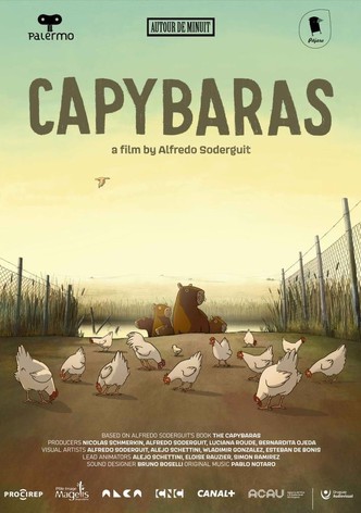 L'arrivée des capybaras