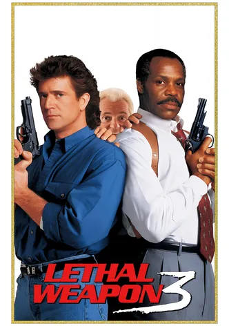 Lethal Weapon 3 poster