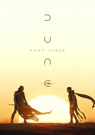 Dune: Part Three poster