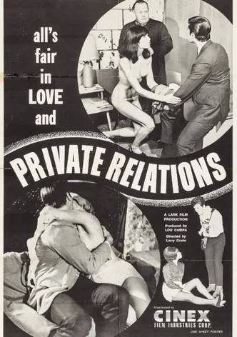 Private Relations poster