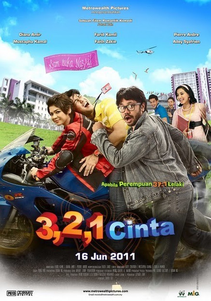 3, 2, 1 Cinta