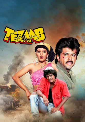 Tezaab poster