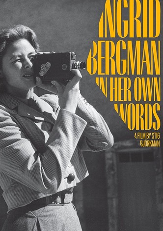 Ich bin Ingrid Bergman