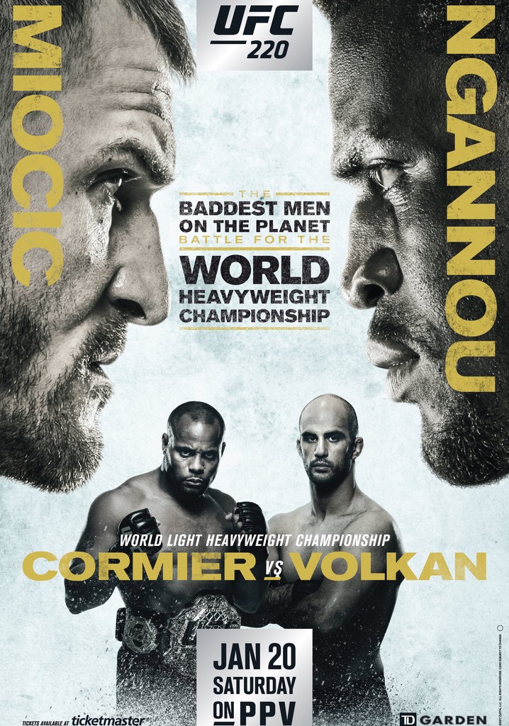 UFC 220: Miocic vs. Ngannou