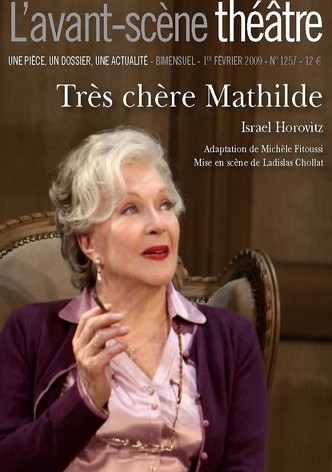Très chère Mathilde