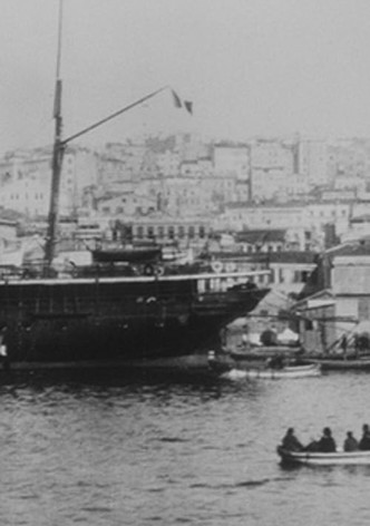 Constantinople, panorama des rives du Bosphore