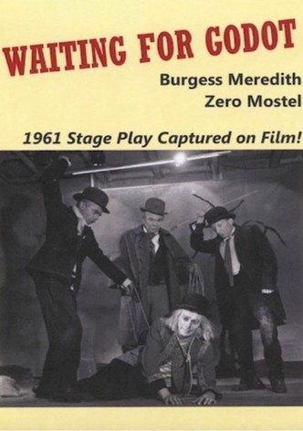 WAITING FOR GODOT fashion FILM VHS TAPE SEALED BURGESS MEREDITH CLASSIC THEATER