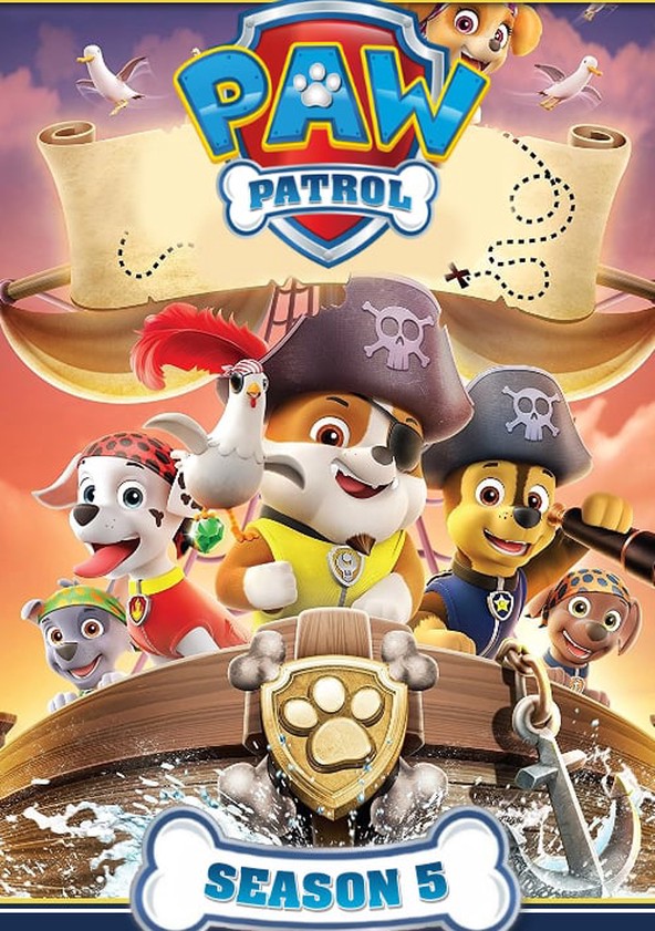 Paw Patrol Season 5 - watch full episodes streaming online