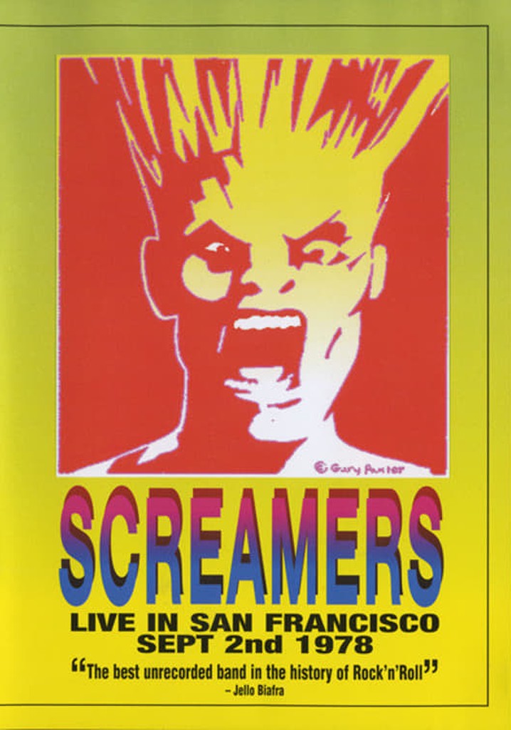 Screamers ‎– Live In San Francisco: Sept 2nd 1978