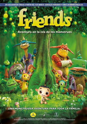 Friends: Aventura en la isla de los monstruos