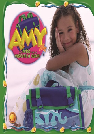 Amy la niña discount de mochila azul