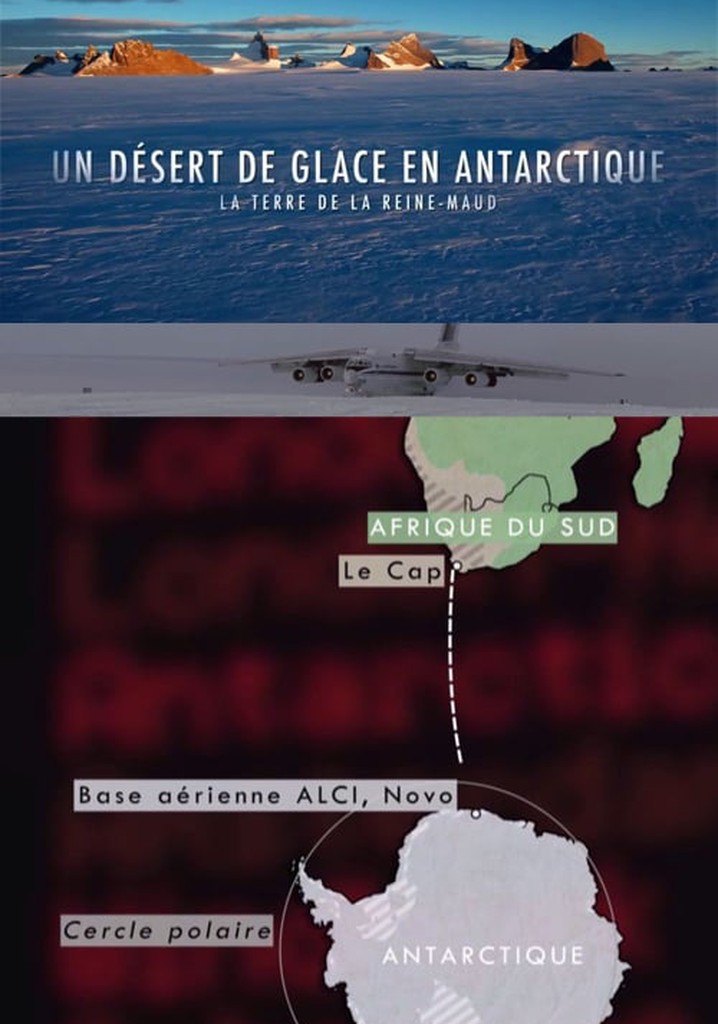 Un désert de glace en Antarctique