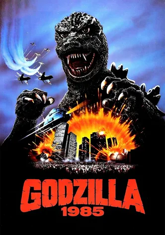 Godzilla 1985: The Legend Is Reborn poster