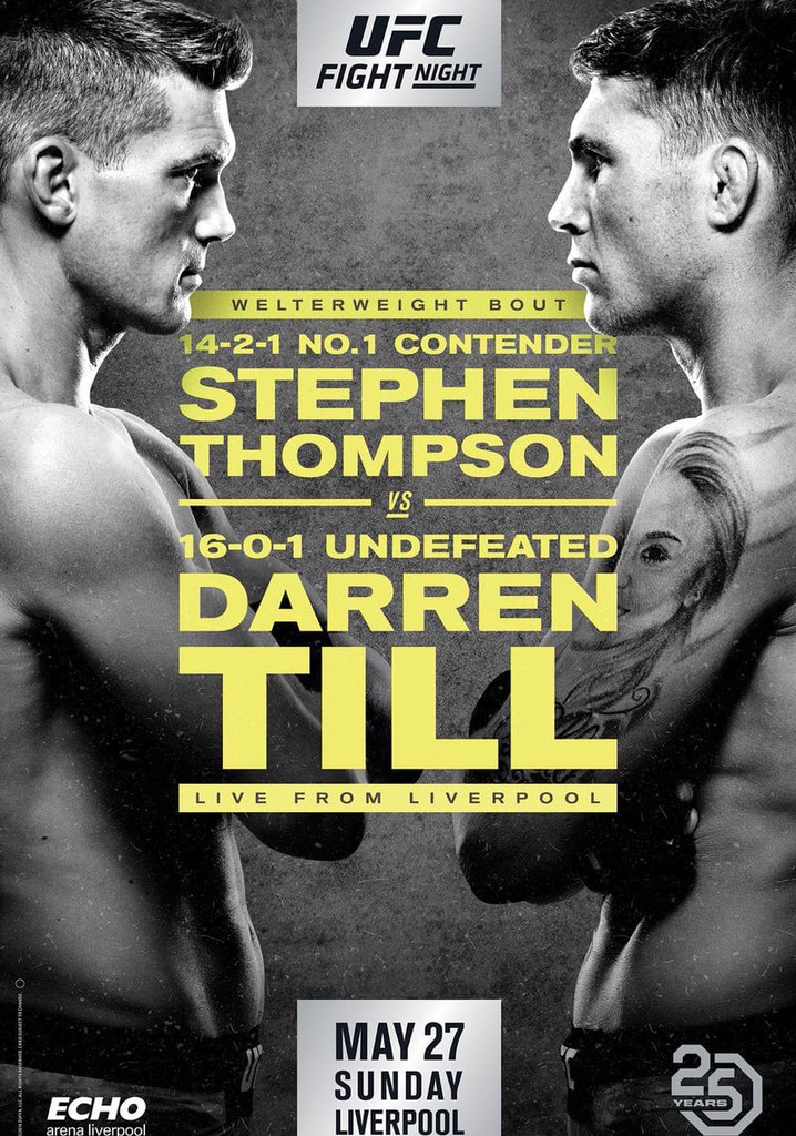 UFC Fight Night 130: Thompson vs. Till