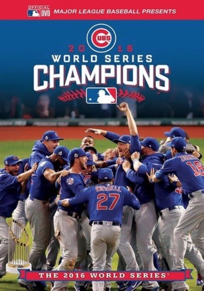 2016 World Series Champions: The Chicago Cubs
