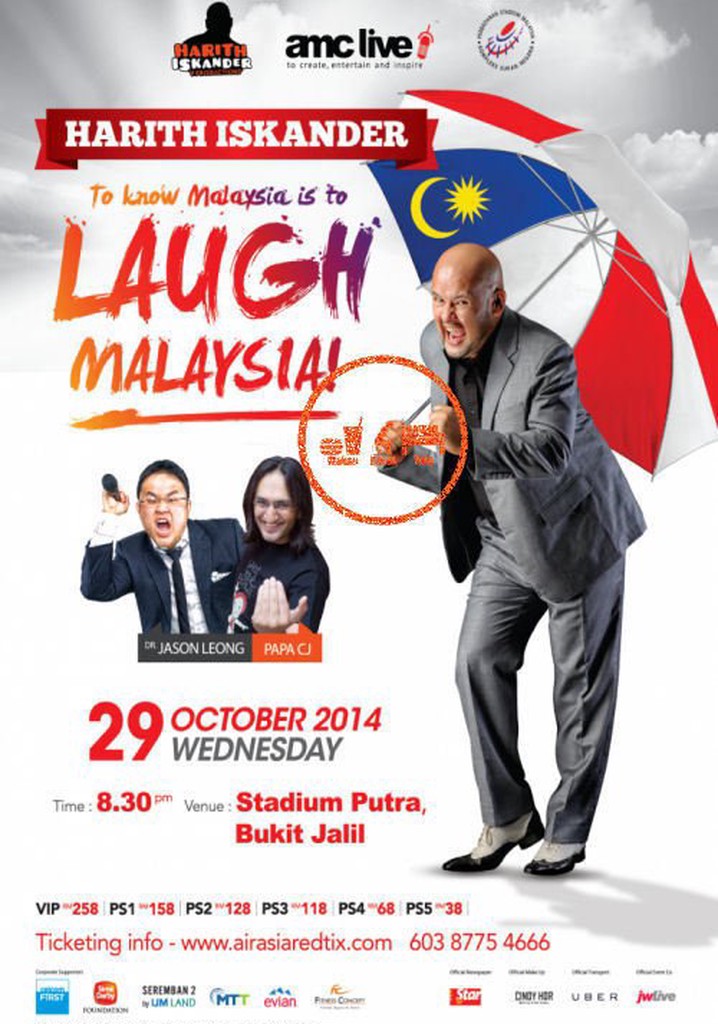 Harith Iskandar: To Know Malaysia is to LAUGH MALAYSIA!
