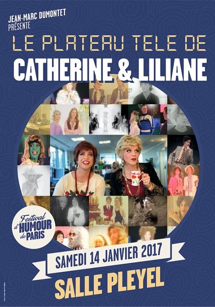 Le plateau télé de Catherine et Liliane